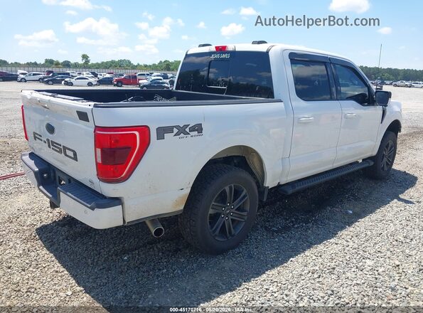 1FTFW1E55MFB60221 2021 FORD F150 White Rear right