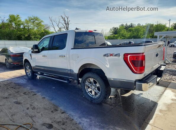 1FTFW1E56MFA84136 2021 FORD F150 White Задня ліва чверть