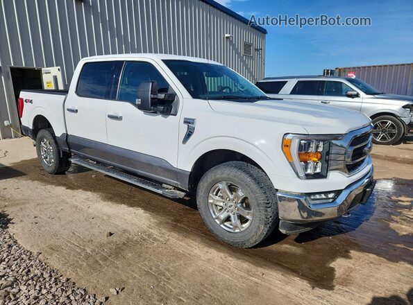 1FTFW1E56MFA84136 2021 FORD F150 White Передня права чверть
