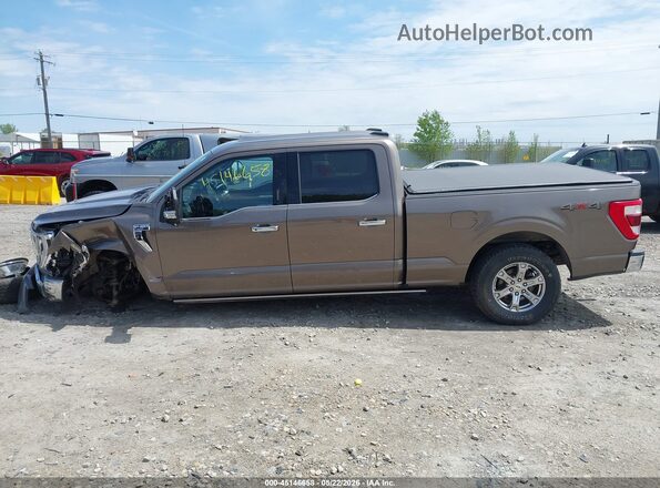 1FTFW1E56MFC01925 2021 FORD F150 Pewter 