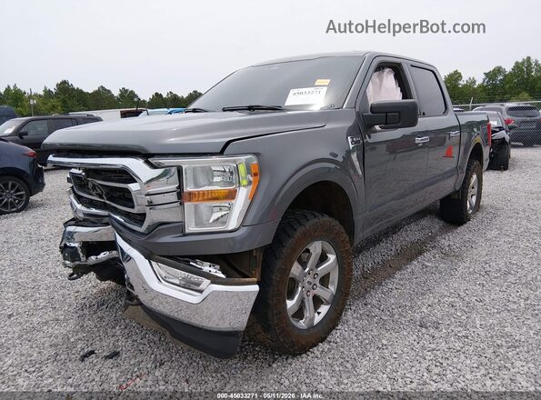1FTFW1E56PKE19875 2023 FORD F150 Gray 