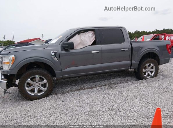 1FTFW1E56PKE19875 2023 FORD F150 Gray 