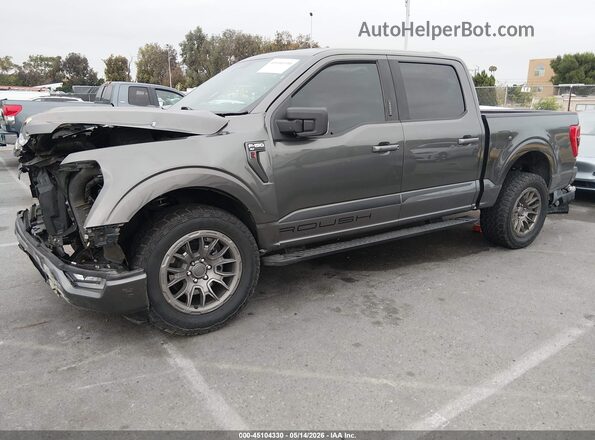 1FTFW1E57MKF09497 2021 FORD F150 Gray Front left