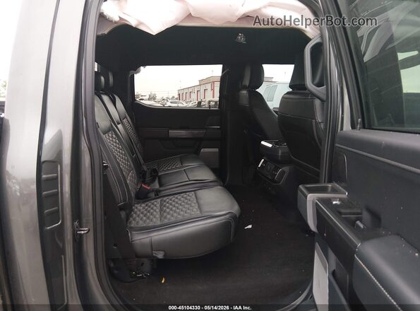 1FTFW1E57MKF09497 2021 FORD F150 Gray VIN sticker view