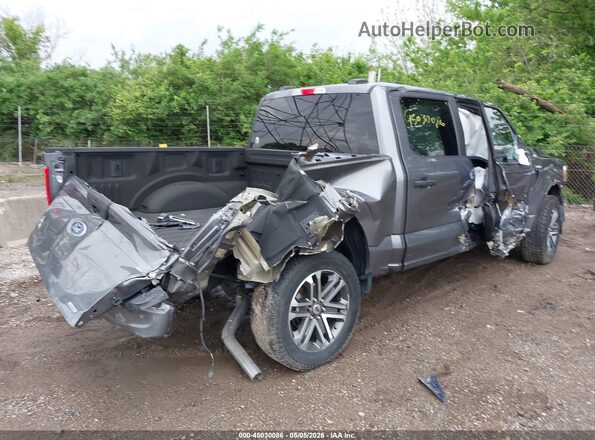 1FTFW1E80MFB13026 2021 FORD F150 Gray Հետևի աջ