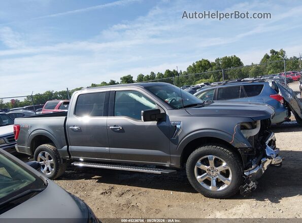 1FTFW1E80MFC78283 2021 FORD F150 Gray Панорамний вид салону 360°