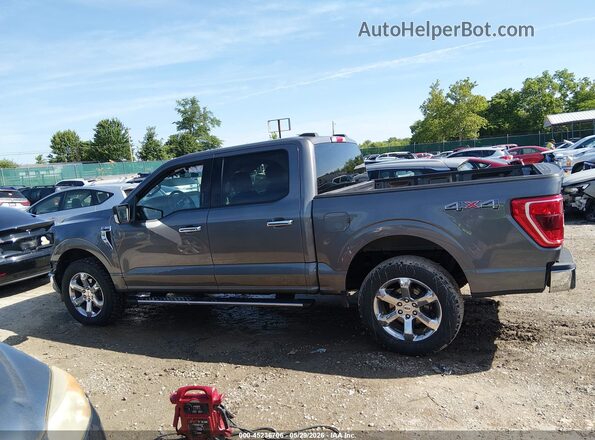 1FTFW1E80MFC78283 2021 FORD F150 Gray 