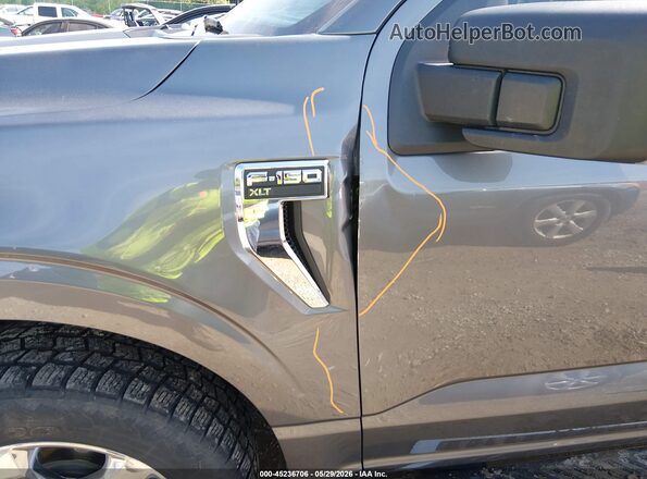 1FTFW1E80MFC78283 2021 FORD F150 Gray 