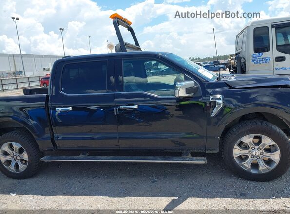 1FTFW1E80NFB58114 2022 FORD F150 Black სალონის 360-გრადუსიანი ხედი