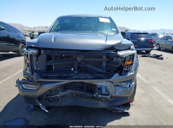 1FTFW1E80PFA58596 2023 FORD F150 Серый Вид задней части салона