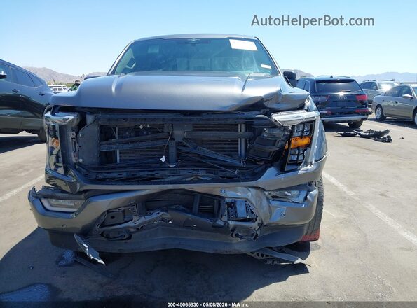 1FTFW1E80PFA58596 2023 FORD F150 Серый Вид спереди