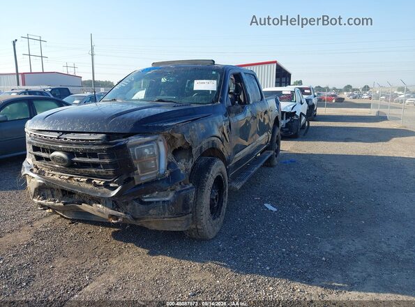 1FTFW1E81PFB61185 2023 FORD F150 Black Vista tres cuartos delantera izquierda