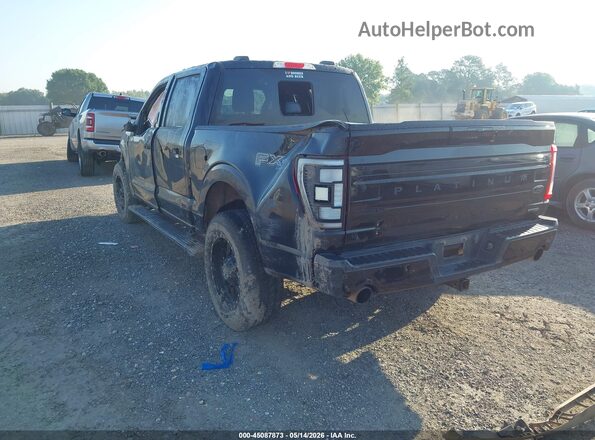 1FTFW1E81PFB61185 2023 FORD F150 Black Trasero izquierdo