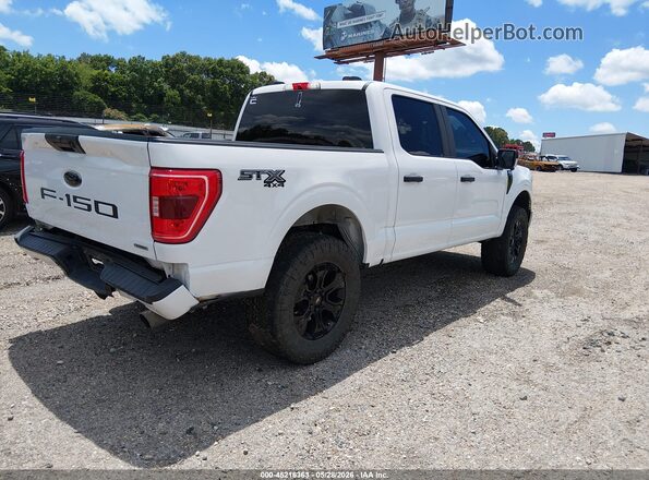1FTFW1E82NFA79818 2022 FORD F150 Белый Задняя правая четверть