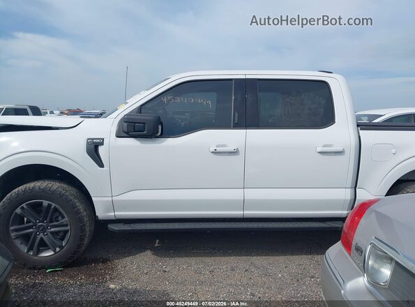 1FTFW1E82PKD03440 2023 FORD F150 White Widok wnętrza 360 stopni
