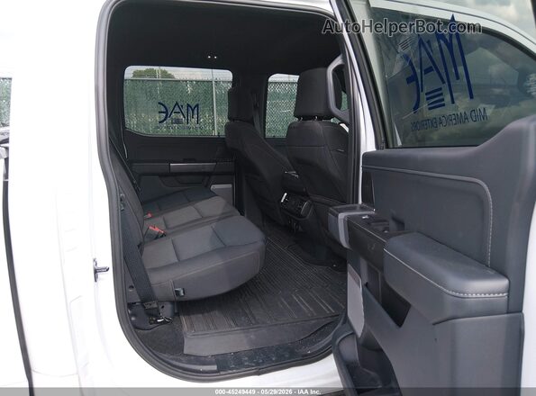 1FTFW1E82PKD03440 2023 FORD F150 White Widok naklejki z numerem VIN