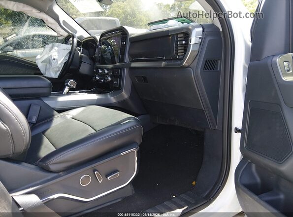 1FTFW1E86MFB06467 2021 FORD F150 White Вид салону спереду