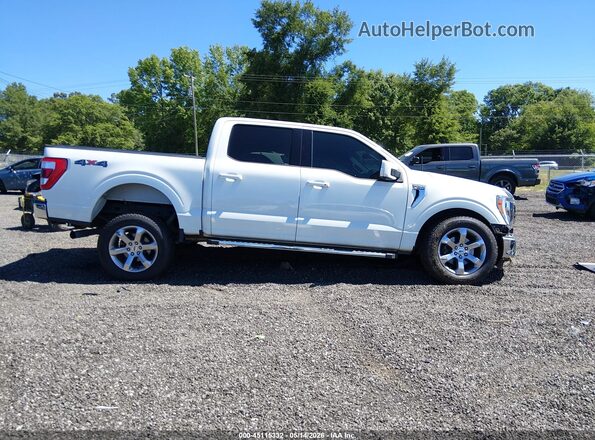 1FTFW1E86MFB06467 2021 FORD F150 White Панорамний вид салону 360°