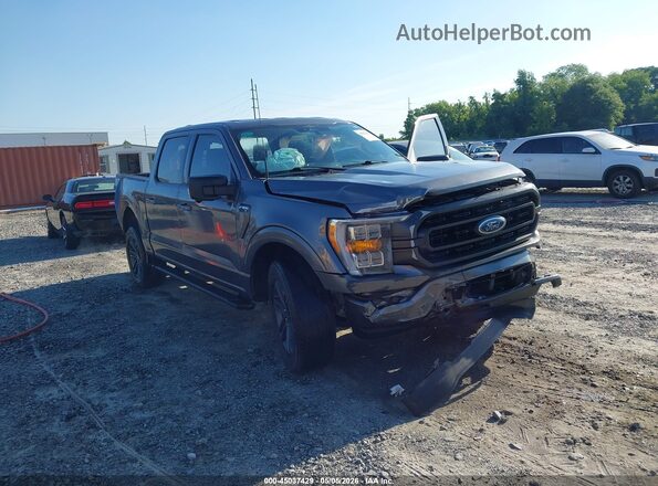 1FTFW1E89PFC15607 2023 FORD F150 Gray 