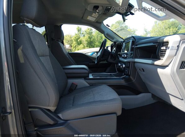1FTFW1ED0MFB13086 2021 FORD F150 Gray Вид салону спереду