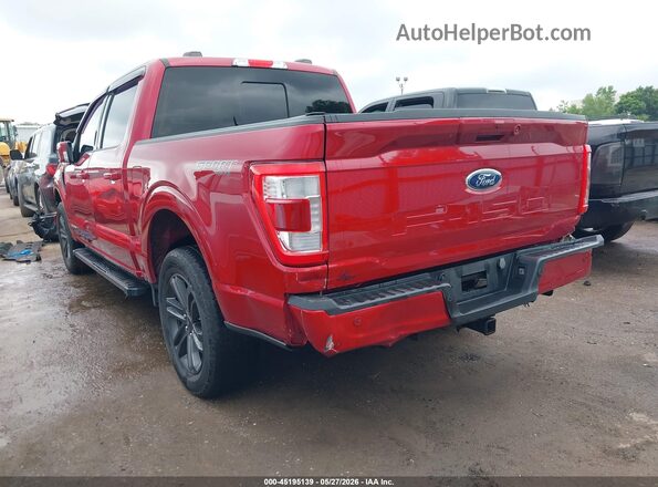 1FTFW1ED0PFB48201 2023 FORD F150 Red Հետևի ձախ