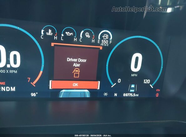 1FTFW1ED0PFB48201 2023 FORD F150 Red Հետևի նստատեղերի տեսք