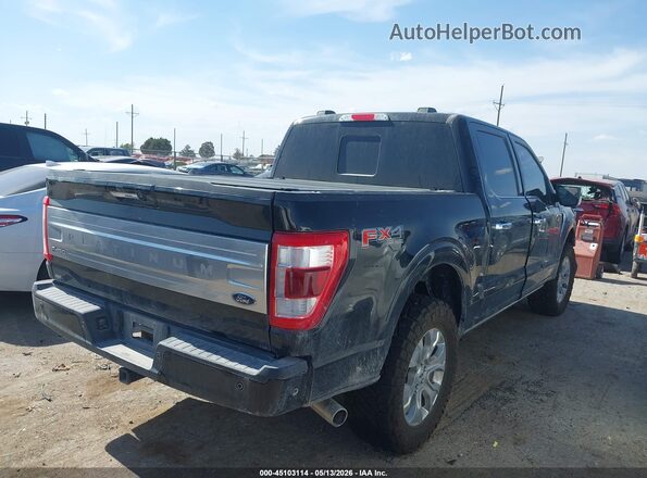 1FTFW1ED0PFB53205 2023 FORD F150 Black Задня права чверть