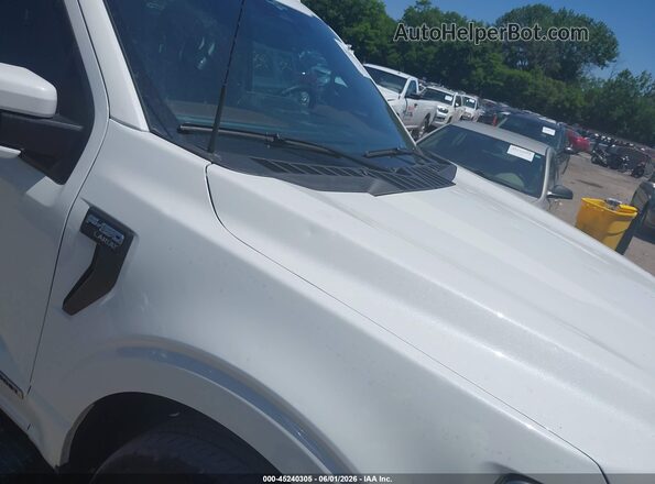1FTFW1ED1PFC96342 2023 FORD F150 White Widok z przodu