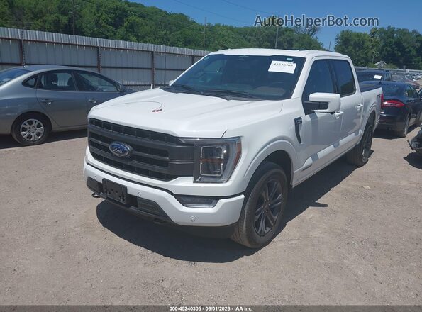1FTFW1ED1PFC96342 2023 FORD F150 White Przód lewy
