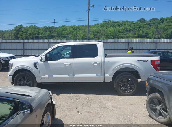 1FTFW1ED1PFC96342 2023 FORD F150 White Widok wnętrza 360 stopni