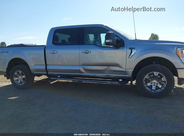 1FTFW1ED4NFA80580 2022 FORD F150 Silver 