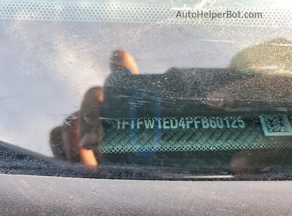1FTFW1ED4PFB60125 2023 FORD F150 Blue Вид підкапотного простору