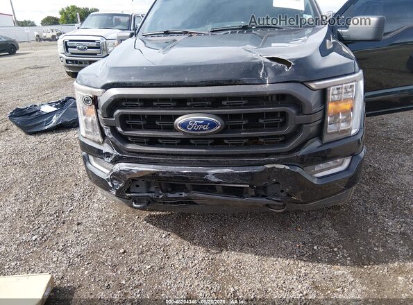 1FTFW1ED6PFD08498 2023 FORD F150 Black Vista frontal
