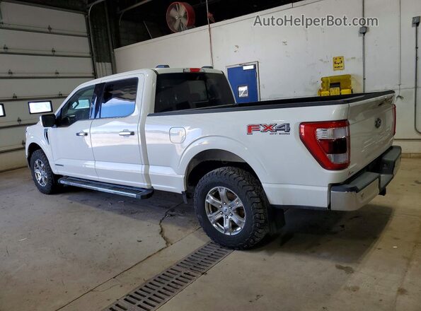 1FTFW1ED9MFC06852 2021 FORD F150 Белый Задняя левая четверть