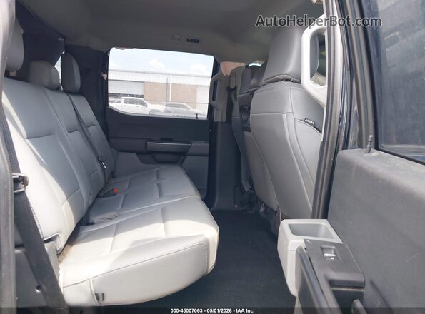 1FTFW1EDXPFB41255 2023 FORD F150 Dark Blue Вид наклейки с VIN-кодом
