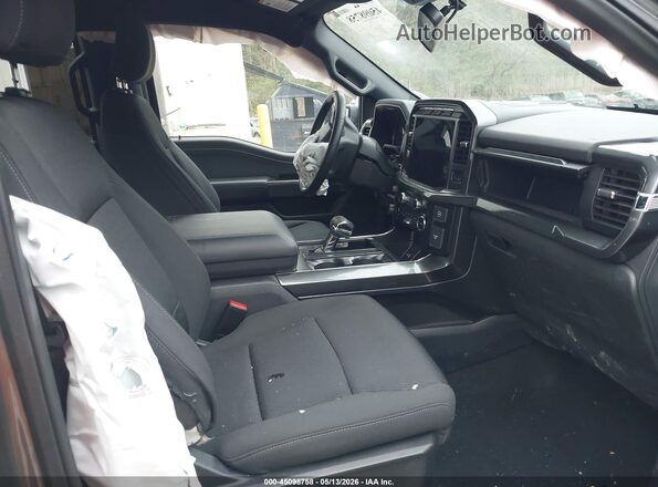 1FTFW1EDXPFC50623 2023 FORD F150 Gray Вид салону спереду