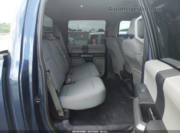 1FTFW1EF2GFD06216 2016 FORD F150 Dark Blue Vista de la etiqueta del VIN