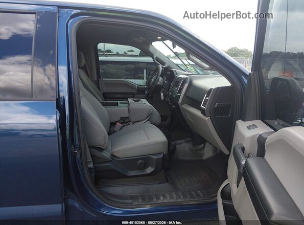 1FTFW1EF2GFD06216 2016 FORD F150 Dark Blue Vista interior delantera