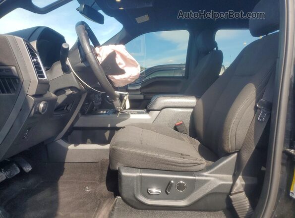 1FTFW1EF4GFC09700 2016 FORD F150 Black Vista interior delantera