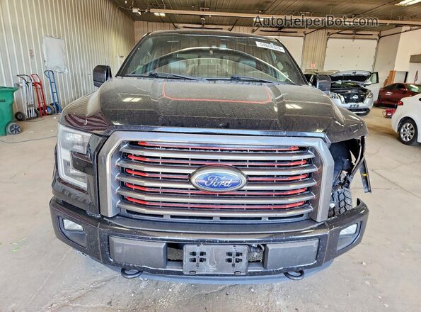 1FTFW1EF4GFC33169 2016 FORD F150 Black Դիմացի տեսք