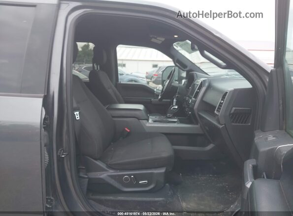 1FTFW1EF4HFB70236 2017 FORD F150 Серый Вид салона спереди