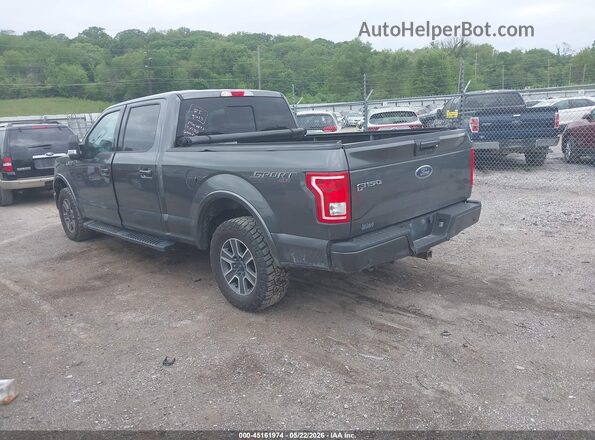 1FTFW1EF4HFB70236 2017 FORD F150 Серый Задняя левая четверть