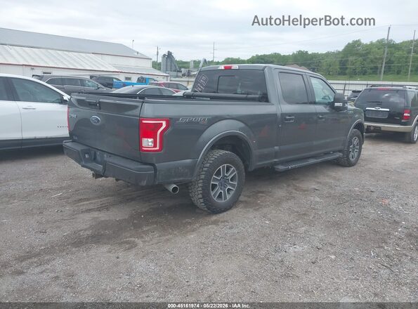1FTFW1EF4HFB70236 2017 FORD F150 Серый Задняя правая четверть