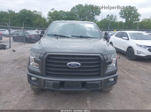 1FTFW1EF4HFB70236 2017 FORD F150 Серый Вид щитка приборов