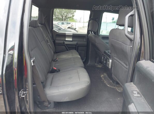 1FTFW1EF7GFC92863 2016 FORD F150 Black VIN կոդի պիտակի տեսք