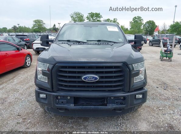 1FTFW1EF7GFC92863 2016 FORD F150 Black Սարքավորումների վահանակի տեսք