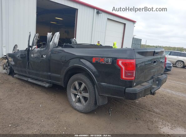1FTFW1EG3GFB57761 2016 FORD F150 Black Trasero izquierdo