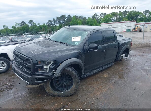 1FTFW1RG0KFC74927 2019 FORD F150 Black წინა მარცხენა ხედი სამი მეოთხედიდან