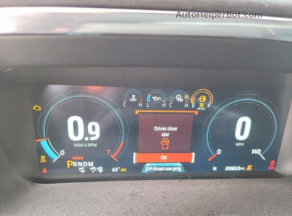 1FTFW1RG0NFC21343 2022 FORD F150 Orange 