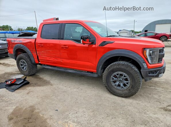 1FTFW1RG0NFC21343 2022 FORD F150 Orange 